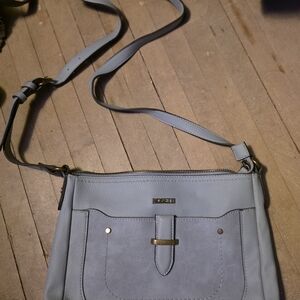 Rosetti Light Gray Crossbody Bag